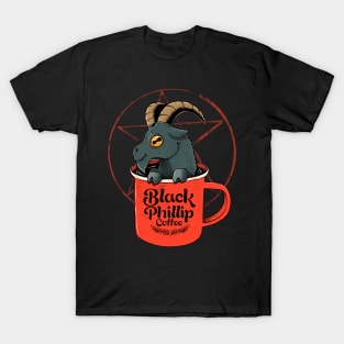 Black Phillip Coffee T-Shirt